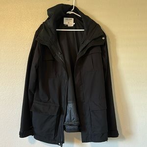 Black Volcom snowboard jacket
